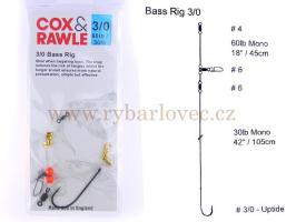 Cox Rawle Bass Rig 3/0 mořský návazec